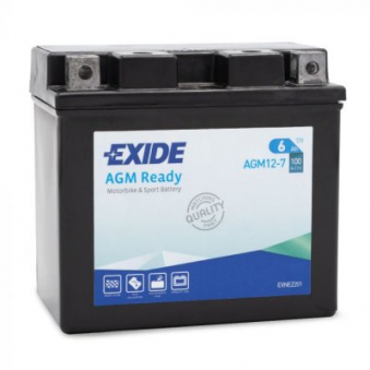 12V 6Ah AGM12-7 115x70x105+ Exide, S106-4912