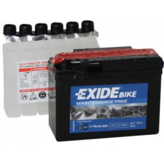 12V 2,3Ah YTR4A-BS AGM 113x48x85-+ Exide, S106-4972