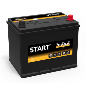 Start Mega 60Ah 450A 230x170x220-+, S106-560068045