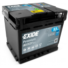 Exide Premium 53Ah540A 207x175x190-+