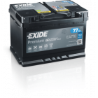 Exide Premium 77Ah760A 278x175x190-+