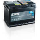 Exide Premium 77Ah760A 278x175x190-+