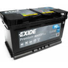 Exide Premium 90Ah720A 315x175x190-+