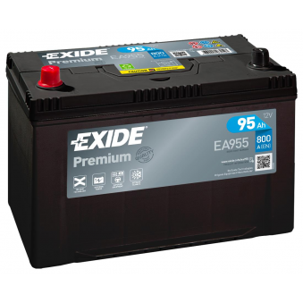 Exide Premium 95Ah800A 306x173x222+-, S106-EA955
