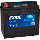 Exide Excell 45Ah 330A 237x127x227+-