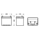 Exide Excell 60Ач 390А 230x172x220+-