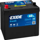 Exide Excell 60Ah 390A 230x172x220+-