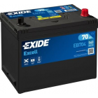 Exide Excell 70Ач 540А 266x172x223-+