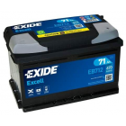 Exide Excell 71Ач 670А 278x175x175-+