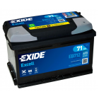Exide Excell 71Ач 670А 278x175x175-+