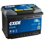 Exide Excell 74Ач 680А 278x175x190-+