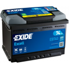 Exide Excell 74Ач 680А 278x175x190-+