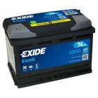 Exide Excell 74Ач 680А 278x175x190+-