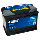 Exide Excell 74Ач 680А 278x175x190+-