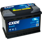 Exide Excell 74Ач 680А 278x175x190+-