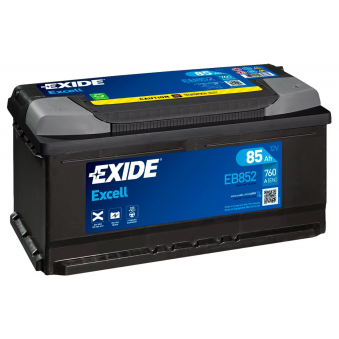 Exide Excell 85Ач 760А 353x175x175-+, S106-EB852