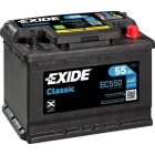 Exide Classic 55Ah 460A 242x175x190-+