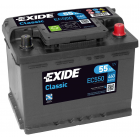 Exide Classic 55Ah 460A 242x175x190-+