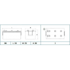 Lieljaudas 225Ah1300A 518x279x240 + -