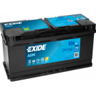 Exide AGM 106Ah 950A 392x175x190-+