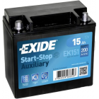 Exide AGM 15Ah 200A 150x90x145+-