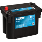 Exide AGM 50Ah 800A 260x173x206mm -+