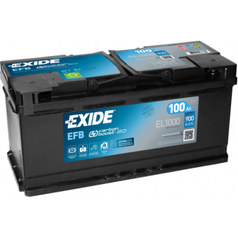 Exide EFB 100Ач 900А 353x175x190-+, S106-EL1000