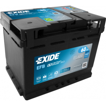 Exide EFB 60Ач 640А 242x175x190-+, S106-EL600