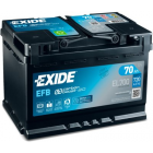 Exide EFB 70Ач 760А 278x175x190-+