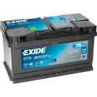Exide EFB 75Ач 730А 315x175x175-+