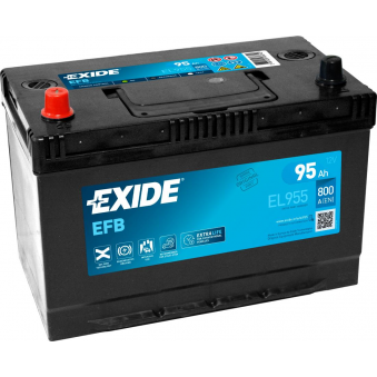 Exide EFB 95Ah 800A 306x173x222+-, S106-EL955