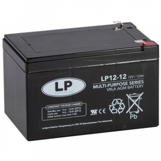 LP aku 12V 12Ah AGM 151x98x95mm, S106-LP1212T2