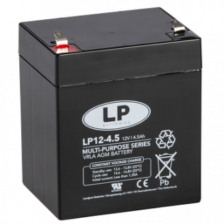 LP aku 12V 4,5Ah AGM 90x70x101mm, S106-LP1245T1