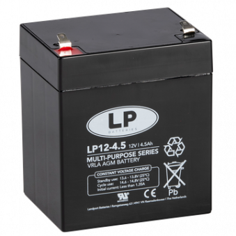 LP aku 12V 4,5Ah AGM 90x70x101mm, S106-LP1245T1