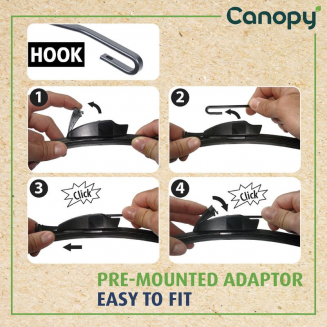 Valeo Canopy wiper U 650 583912, S108-CAN12