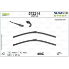 Valeo Silencio Aquablade 572314 бескаркасная щётка стеклоочистителя