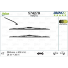 Valeo Silencio 680+650 574278 щётки стеклоочистителя