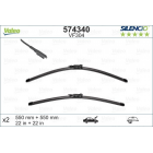 Valeo Silencio 560+560 574340 бескаркасные щётки стеклоочистителя