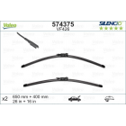 Valeo Silencio XTRM 650+400mm 574375 бескаркасные щётки стеклоочистителя