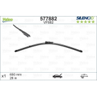 Valeo Silencio XTRM 650mm 577882 бескаркасная щётка стеклоочистителя