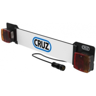 Nummerpladeholder med lys, S110-940441