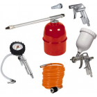 Compressed air tool kit. 5 parts