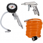 Compressed air tool kit. 3 parts