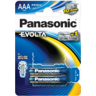 AAA 2 stk Evolta Panasonic batteri