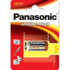 CR123A 1tk.Patarei Panasonic