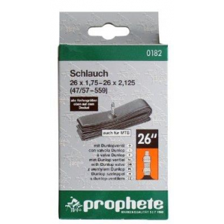 Camera daria 26&quot; con valvola dunlop, S123-0182