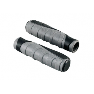 Maniglie 2 pz bicicletta nero-grigio, S123-5758