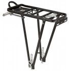 Aluminum luggage rack, black