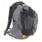 Backpack, rain cover and helmet holder