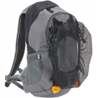 Backpack, rain cover and helmet holder